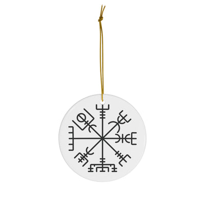Vegvisir Viking Compass Ornament Scandinavian Design Studio