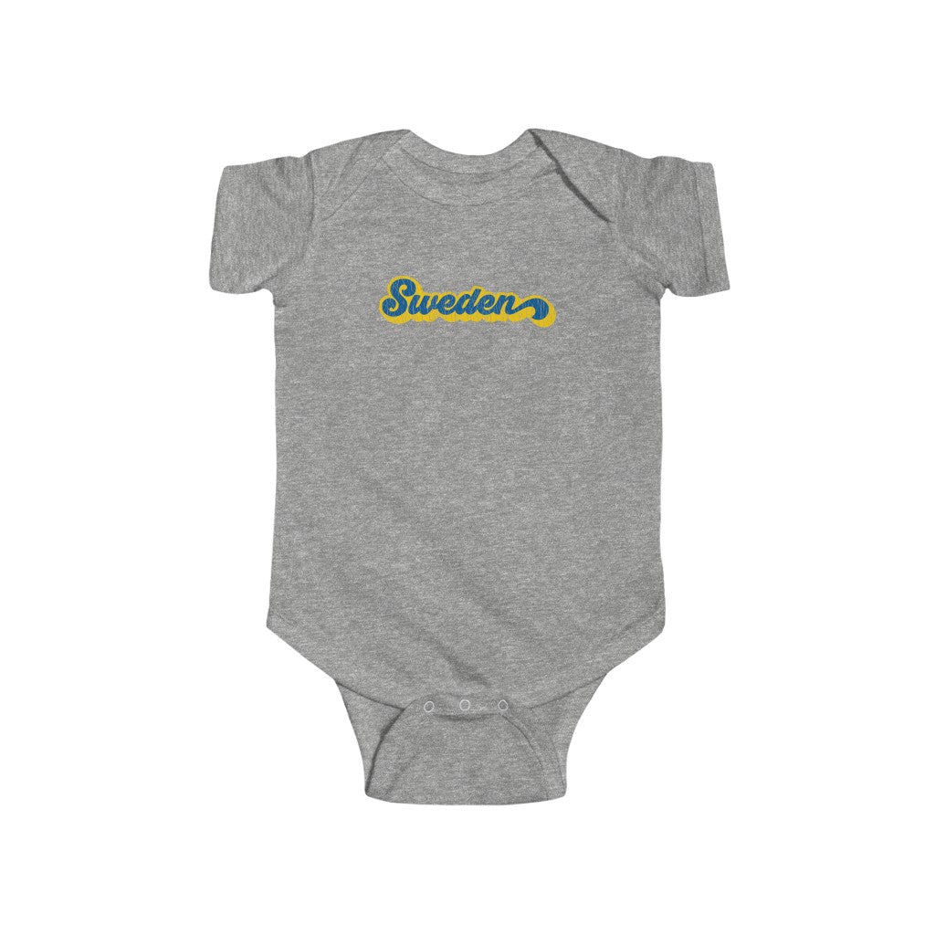 Retro Sweden Baby Bodysuit Scandinavian Design Studio