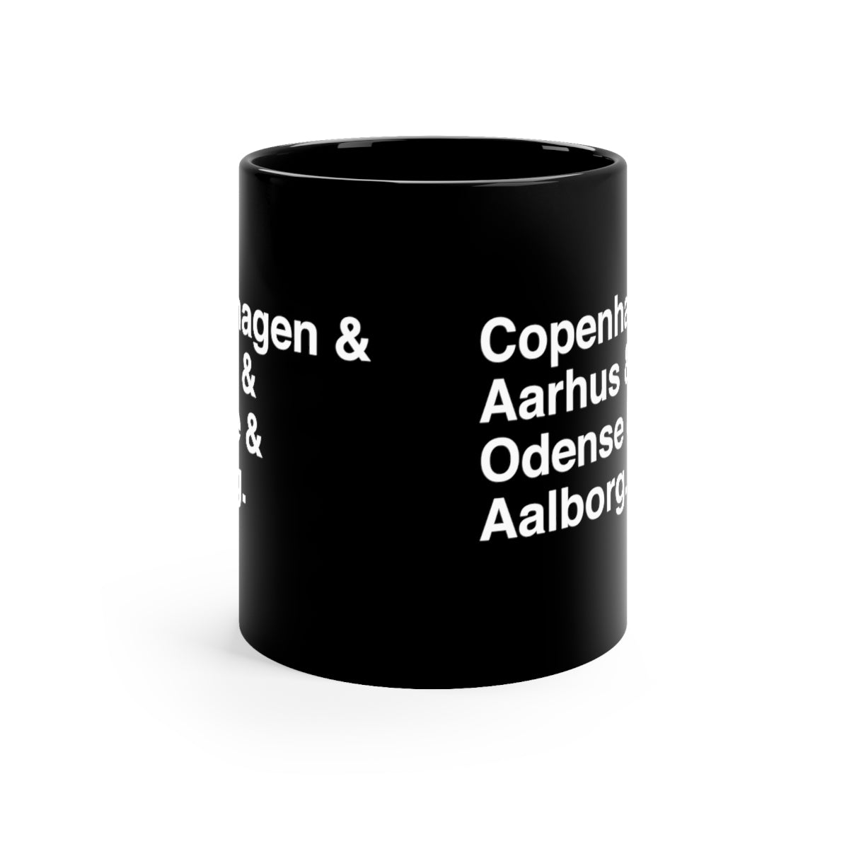 Cities Of Denmark Mug Scandinavian Design Studio