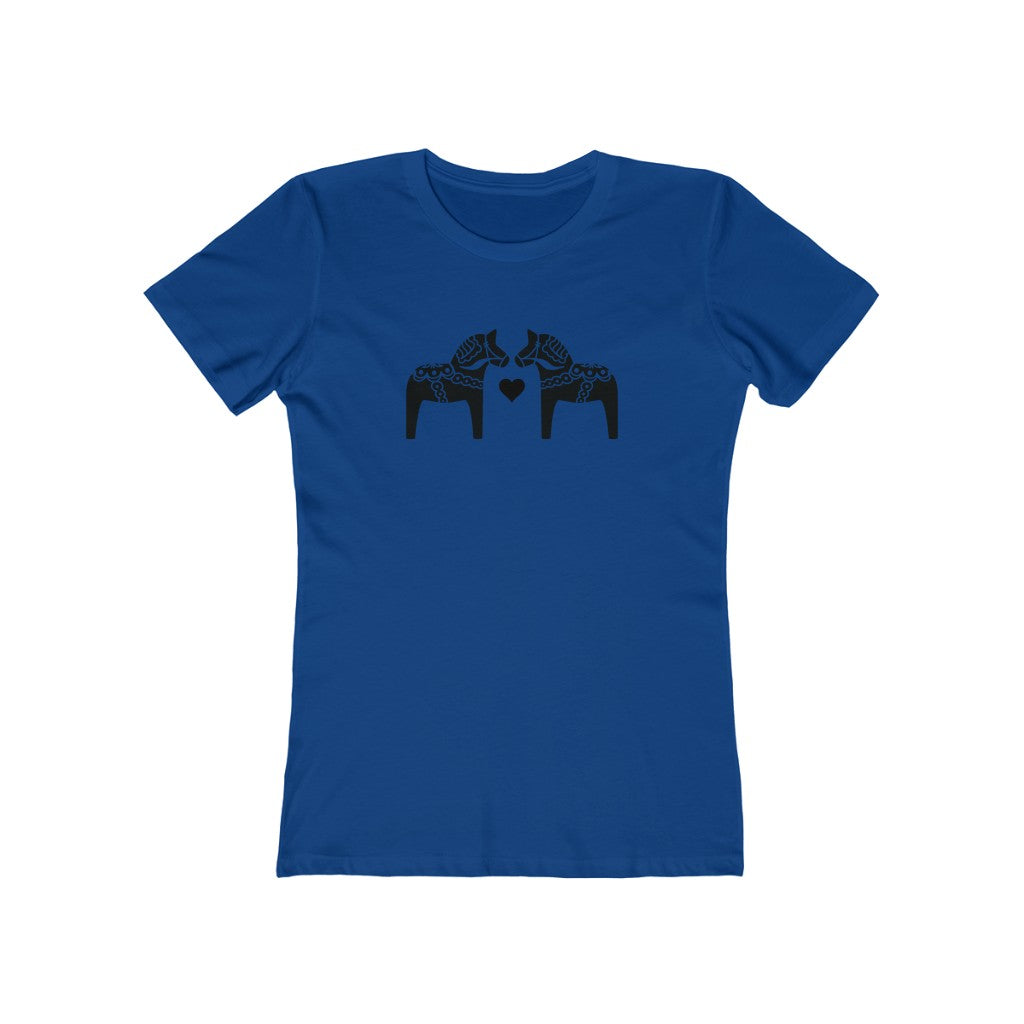 Dala Horse Women's Fit T-Shirt Scandinavian Design Studio