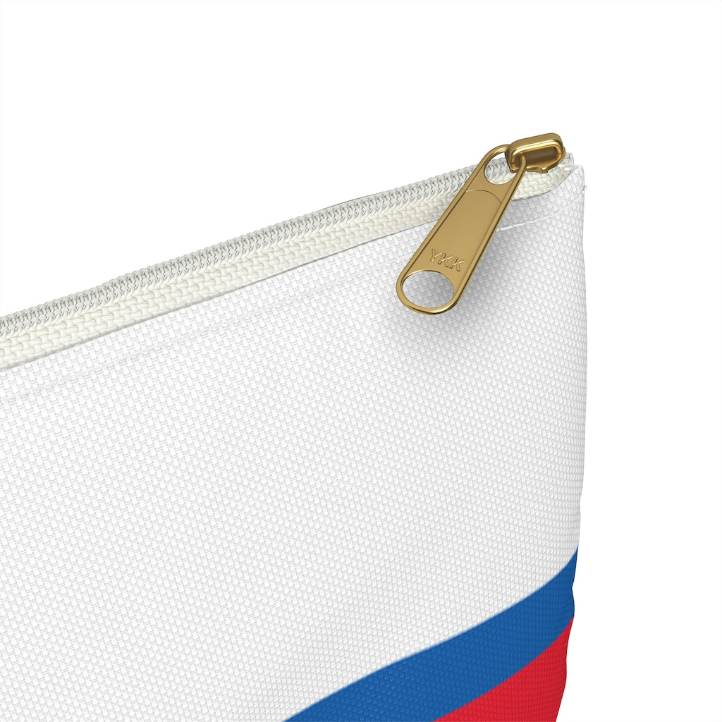 Faroese Flag Accessory Pouch - Scandinavian Design Studio
