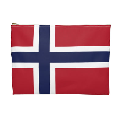 Norwegian Flag Accessory Pouch Scandinavian Design Studio