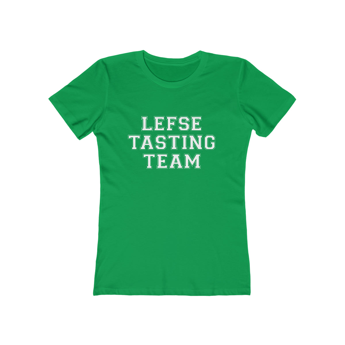 Lefse Tasting Team Women's Fit T-Shirt Scandinavian Design Studio