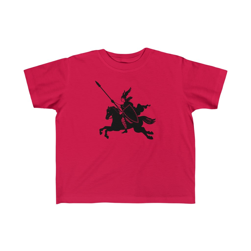 Valkyrie And Horse Toddler Tee Scandinavian Design Studio
