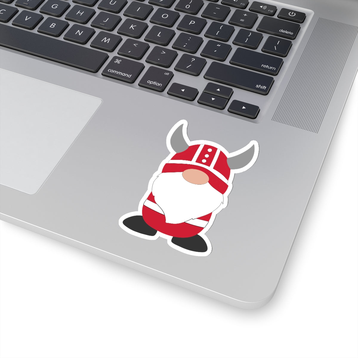 Danish Viking Boy Gnome Sticker Scandinavian Design Studio