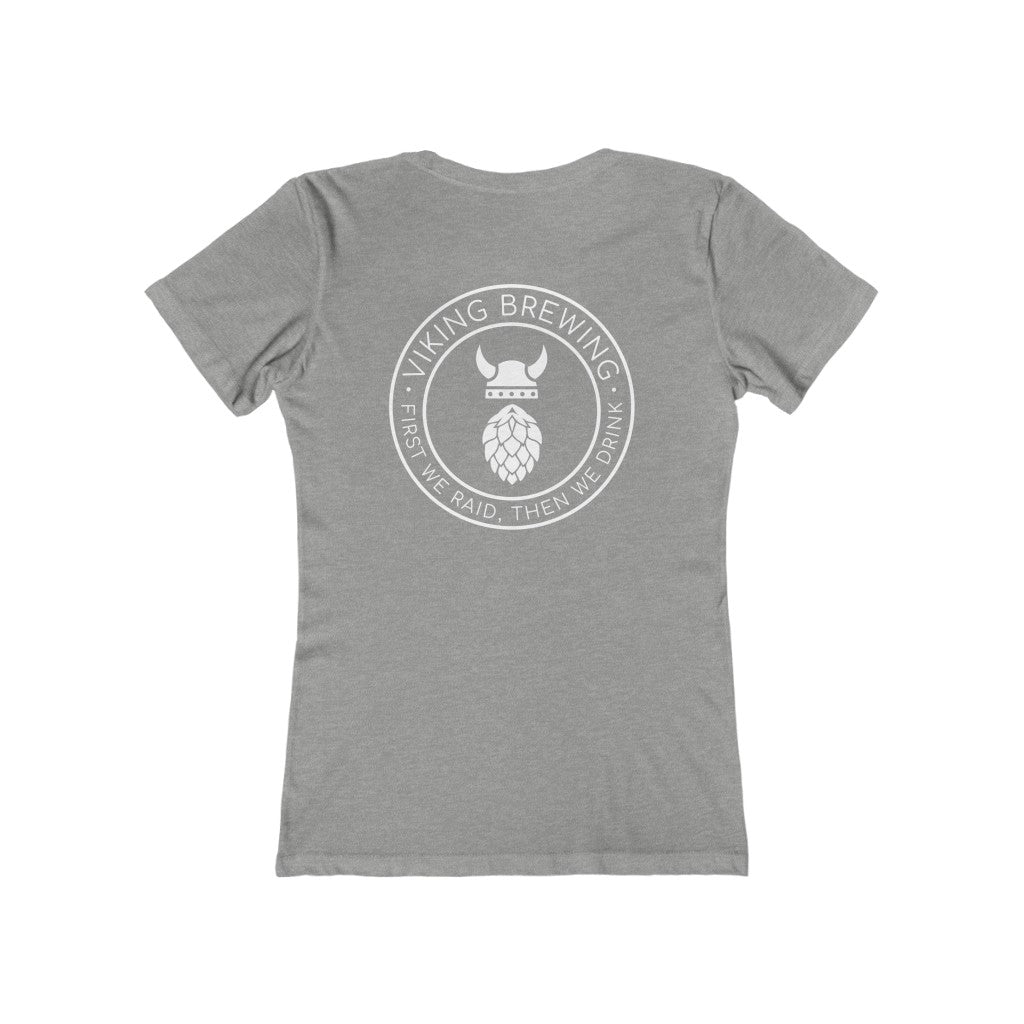 Viking Brewing Women's Fit T-Shirt Heather Grey / S - Scandinavian Design Studio