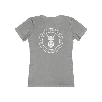 Viking Brewing Women's Fit T-Shirt Heather Grey / S - Scandinavian Design Studio