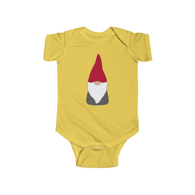Red Hat Gnome Baby Bodysuit Scandinavian Design Studio
