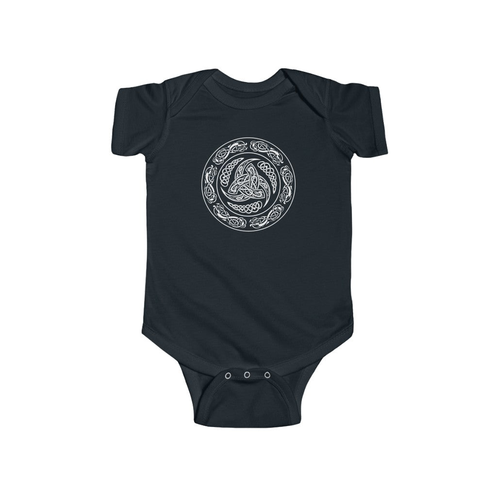 Viking Shield Baby Bodysuit Scandinavian Design Studio