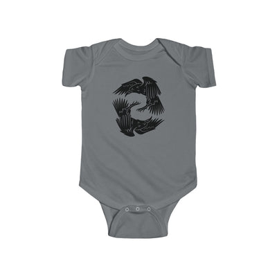 Odin's Ravens Baby Bodysuit Scandinavian Design Studio