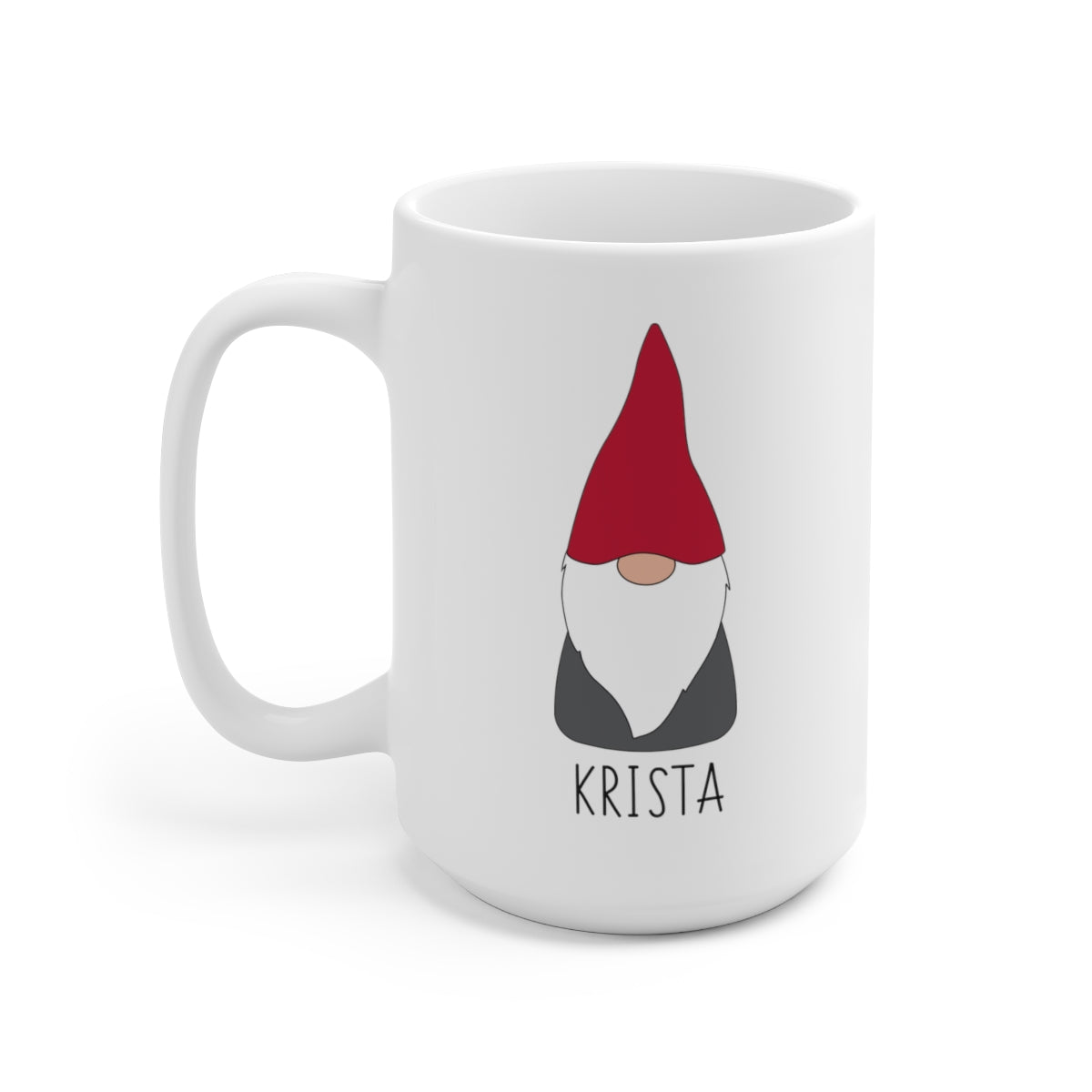 Personalized Scandinavian Gnome Mug Scandinavian Design Studio