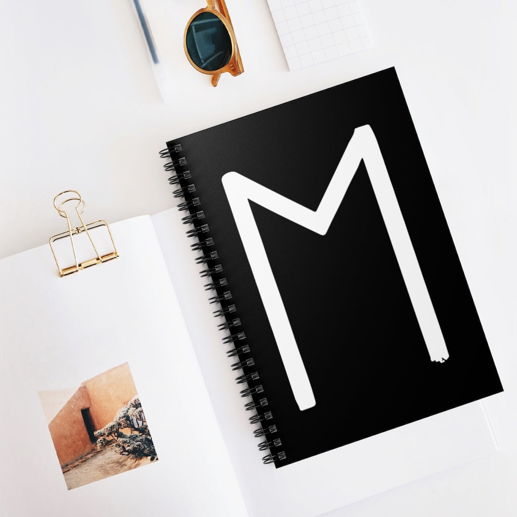 Ehwaz (Horse) Viking Rune Spiral Notebook Scandinavian Design Studio