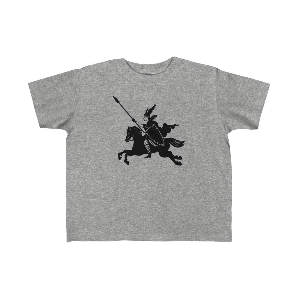 Valkyrie And Horse Toddler Tee Scandinavian Design Studio