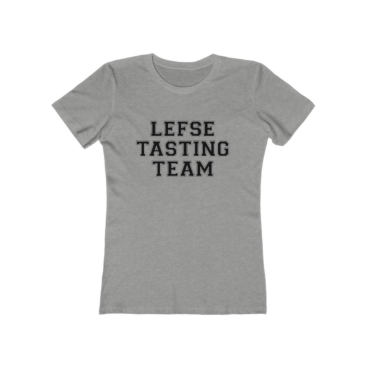 Lefse Tasting Team Women's Fit T-Shirt Scandinavian Design Studio