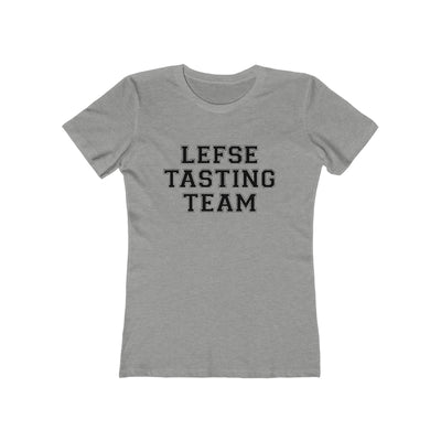 Lefse Tasting Team Women's Fit T-Shirt Scandinavian Design Studio