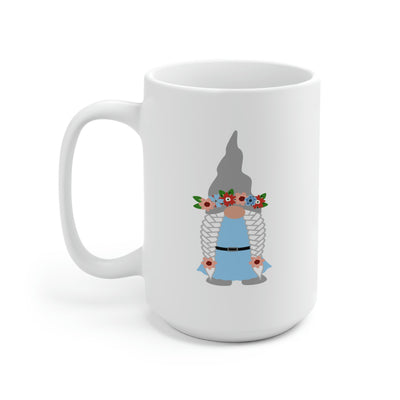 Midsummer Girl Gnome Mug Scandinavian Design Studio