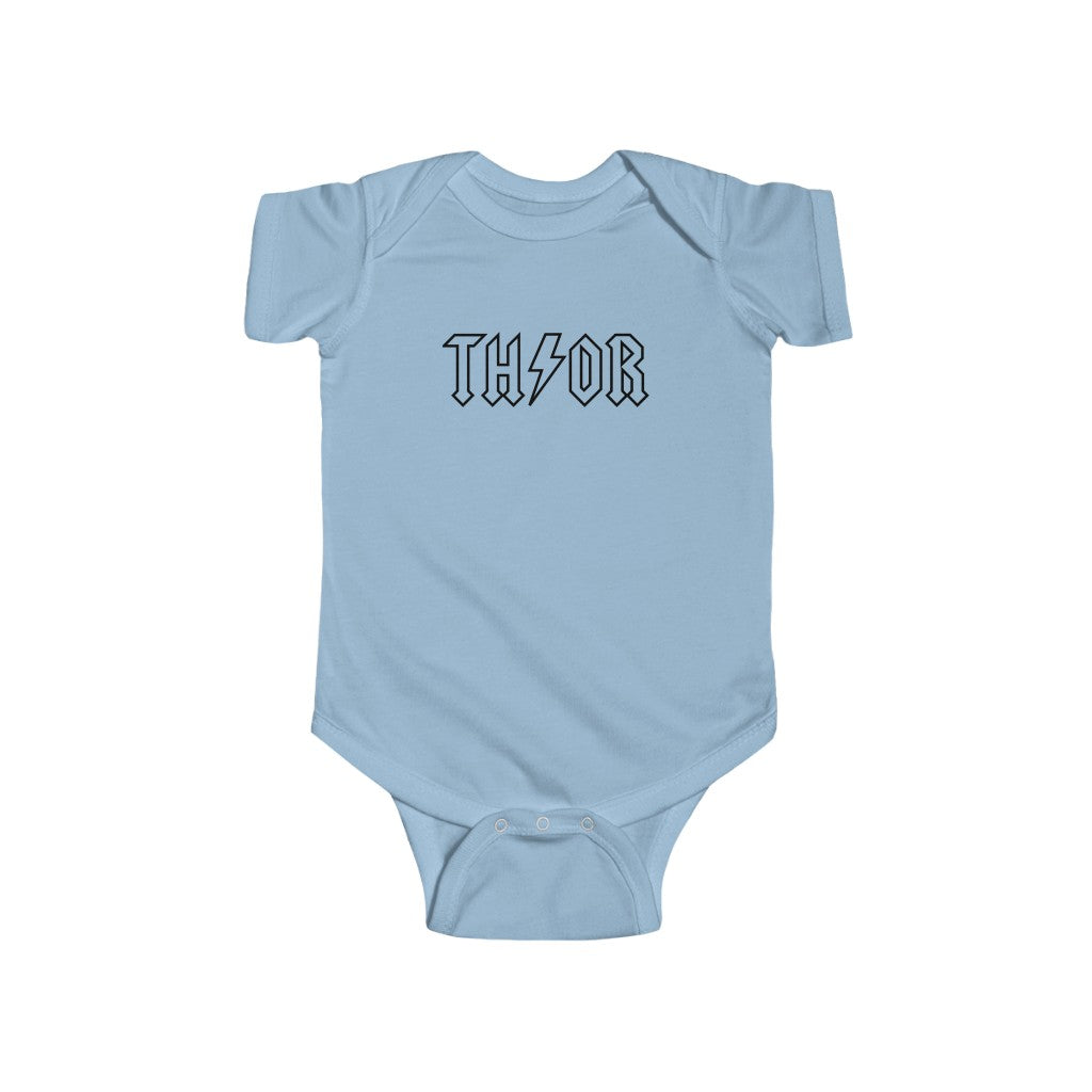 Thor God Of Thunder Baby Bodysuit Scandinavian Design Studio
