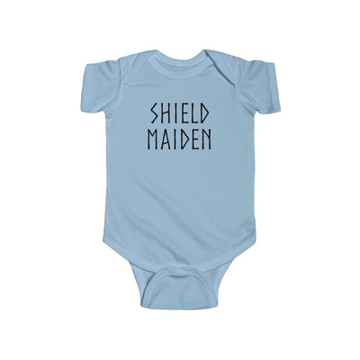 Shield Maiden Baby Bodysuit Scandinavian Design Studio