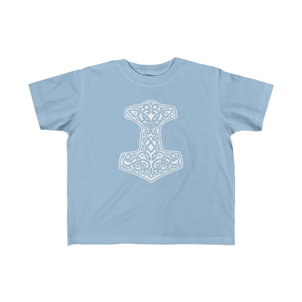 Thor's Hammer Mjolnir Toddler Tee Scandinavian Design Studio