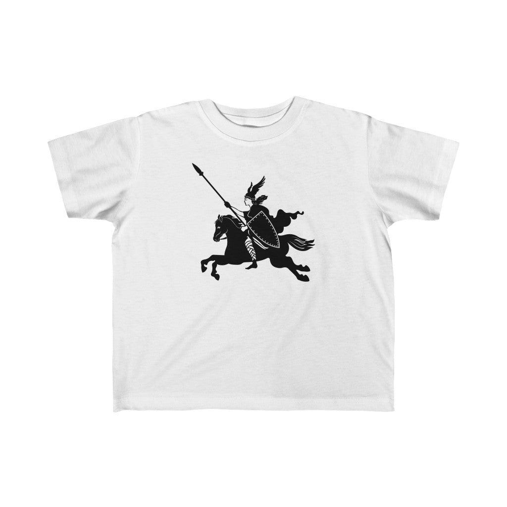 Valkyrie And Horse Toddler Tee Scandinavian Design Studio