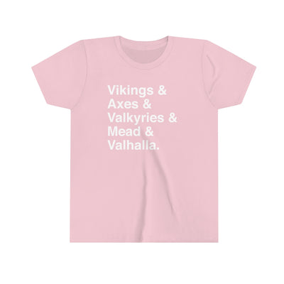 Viking Life Kids T-Shirt Scandinavian Design Studio