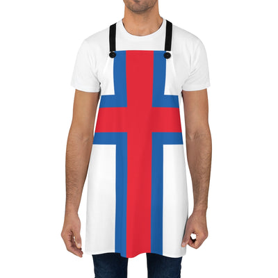 Faroese Flag Apron Scandinavian Design Studio