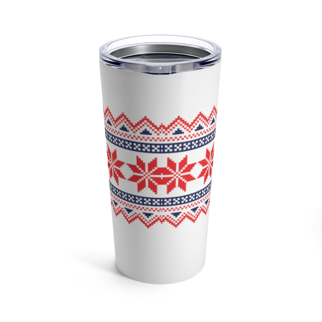 Nordic Sweater 20 oz Insulated Tumbler - Scandinavian Design Studio