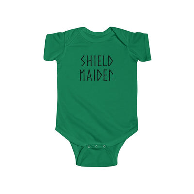 Shield Maiden Baby Bodysuit Scandinavian Design Studio