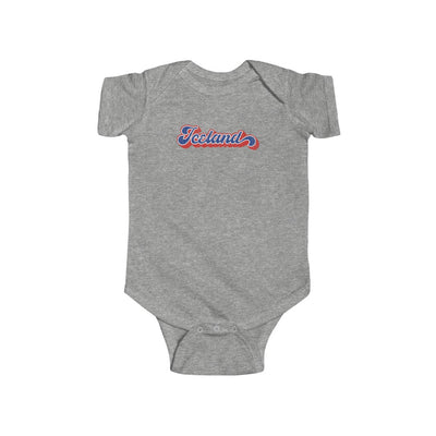 Retro Iceland Baby Bodysuit Scandinavian Design Studio