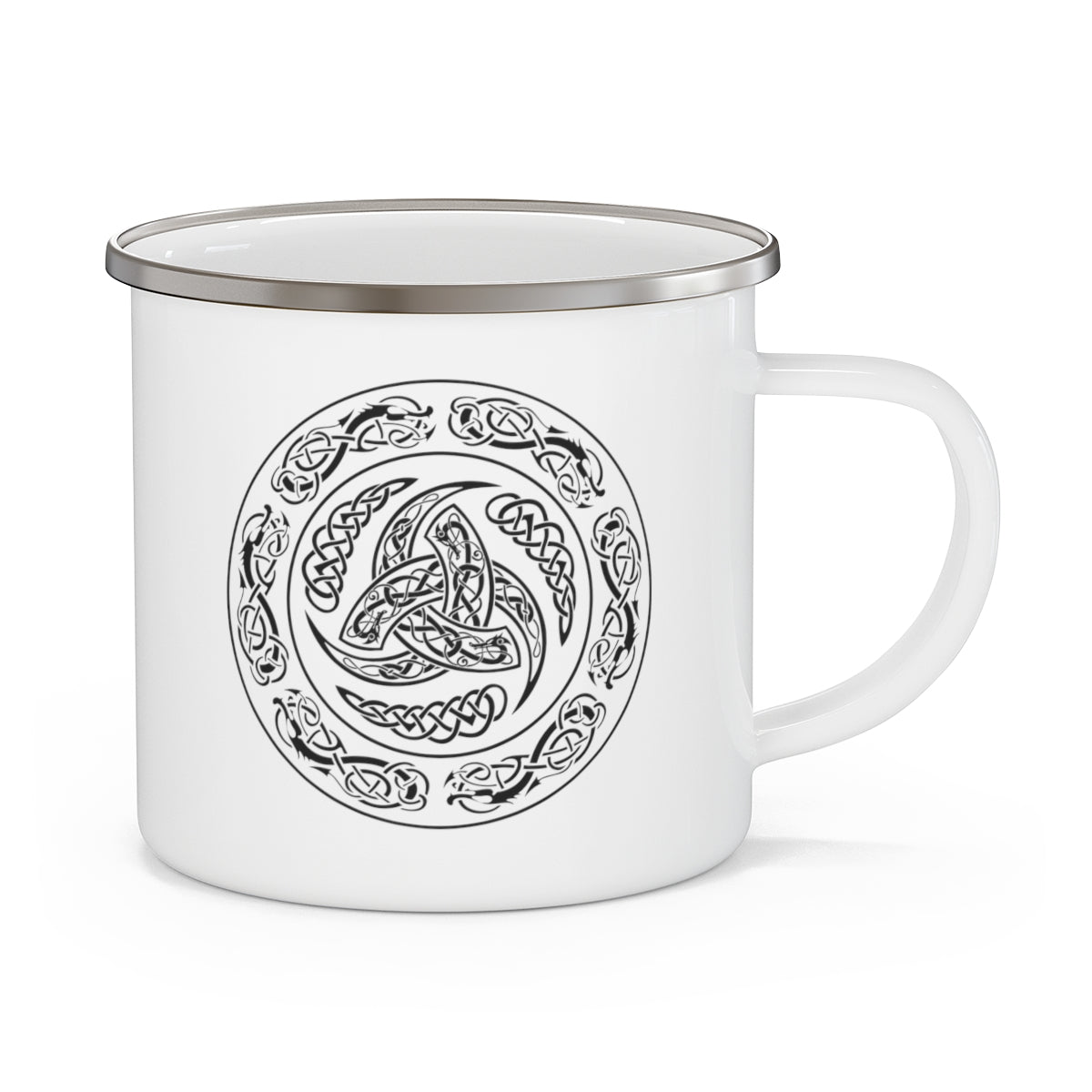 Viking Shield Camping Mug Scandinavian Design Studio