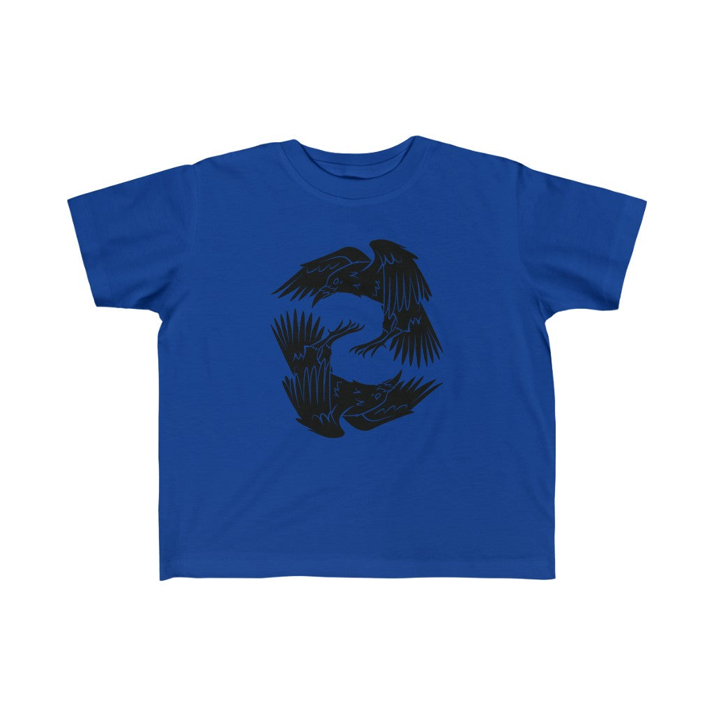 Odin's Ravens Toddler Tee Scandinavian Design Studio