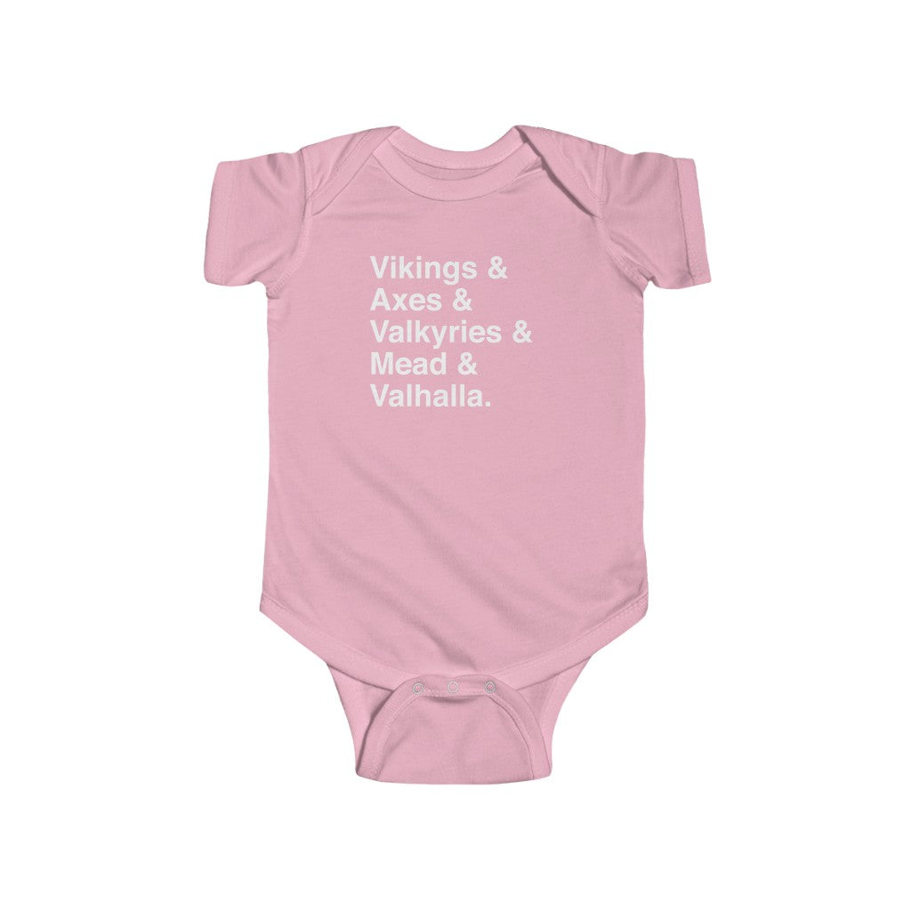 Viking Life Baby Bodysuit Scandinavian Design Studio