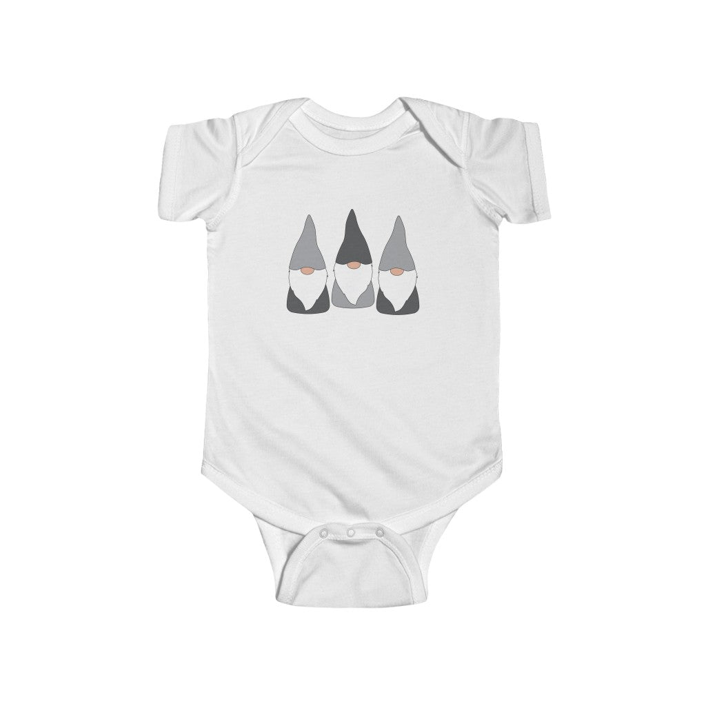 Scandinavian Gnomes Baby Bodysuit Scandinavian Design Studio