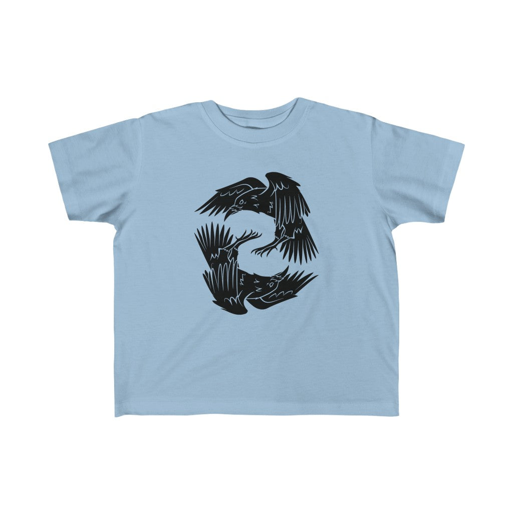 Odin's Ravens Toddler Tee Scandinavian Design Studio