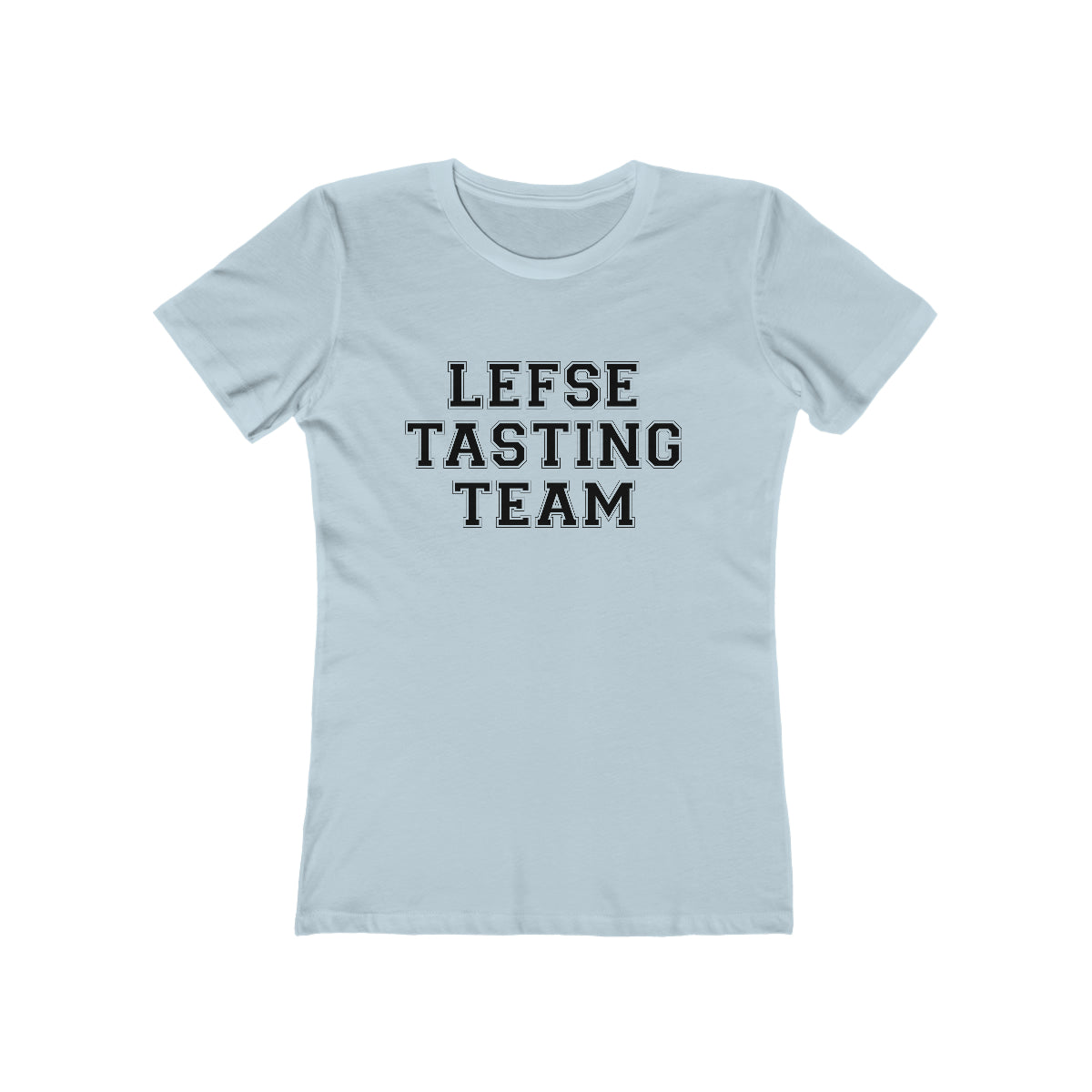 Lefse Tasting Team Women's Fit T-Shirt Scandinavian Design Studio