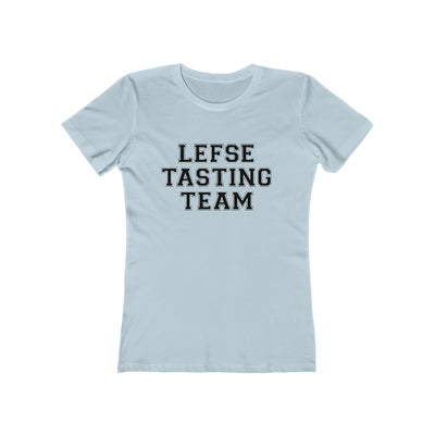 Lefse Tasting Team Women's Fit T-Shirt Scandinavian Design Studio
