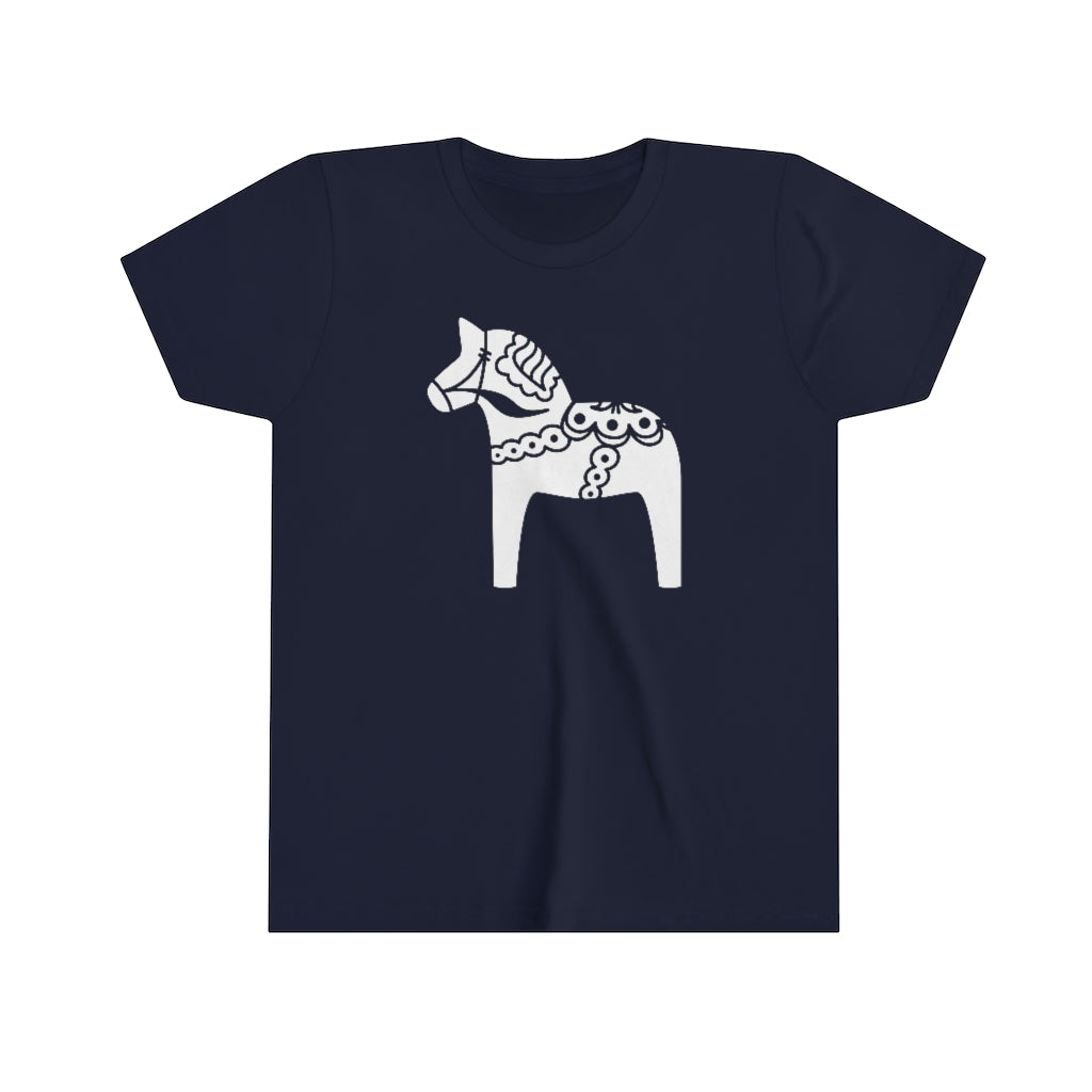 Swedish Horse Kids T-Shirt Scandinavian Design Studio