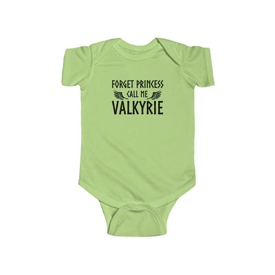 Forget Princess Call My Valkyrie Baby Bodysuit Scandinavian Design Studio