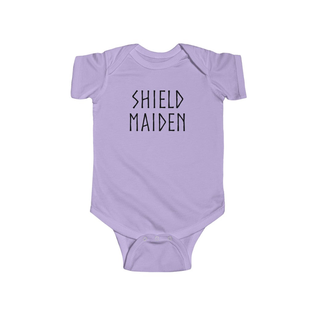 Shield Maiden Baby Bodysuit Scandinavian Design Studio