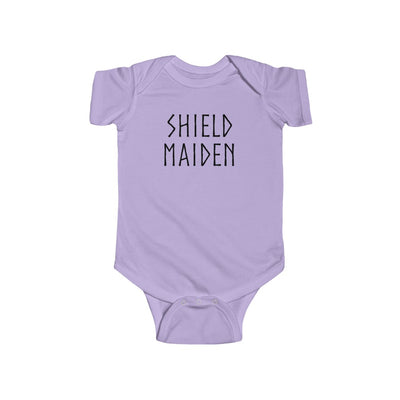 Shield Maiden Baby Bodysuit Scandinavian Design Studio