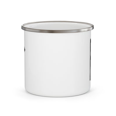 Wunjo (Joy) Viking Rune Enamel Camping Mug Scandinavian Design Studio