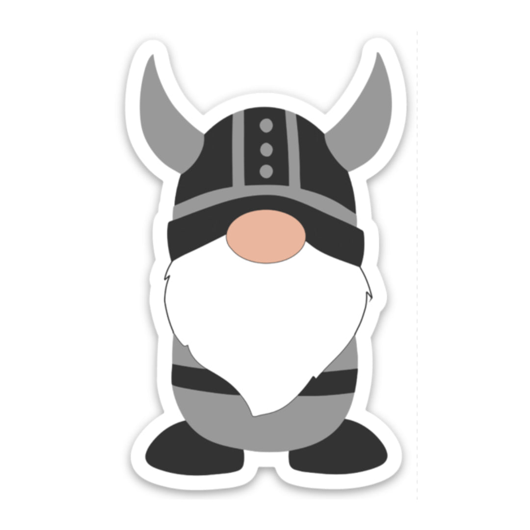 Viking Boy Gnome Sticker Scandinavian Design Studio