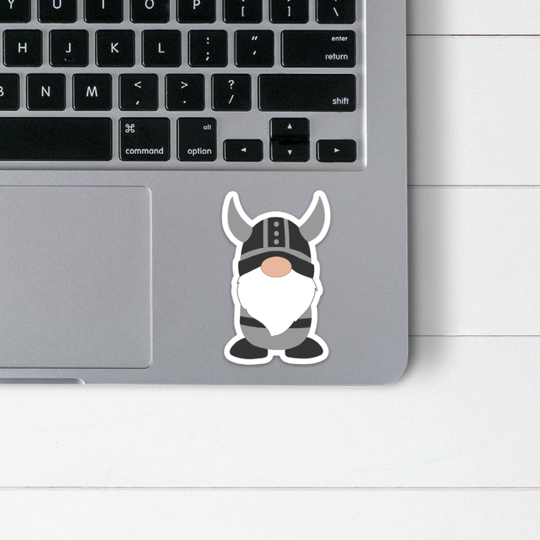 Viking Boy Gnome Sticker Scandinavian Design Studio