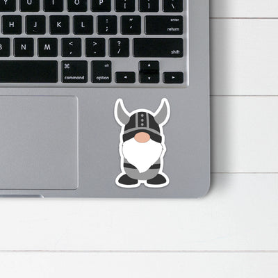 Viking Boy Gnome Sticker Scandinavian Design Studio
