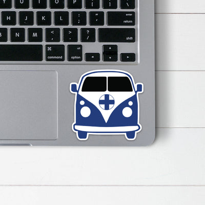 Finnish Camper Van Sticker Scandinavian Design Studio