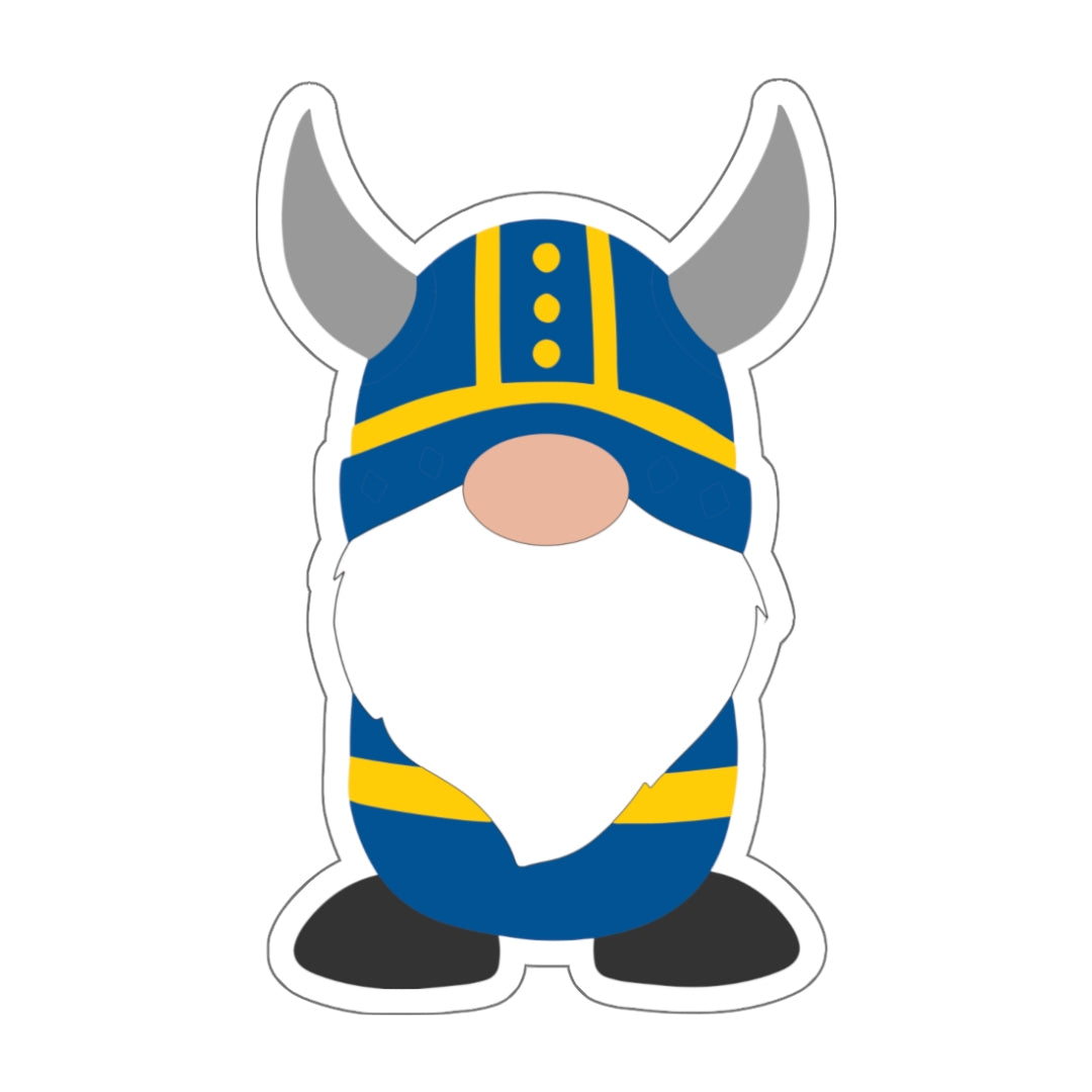 Swedish Viking Boy Gnome Sticker Scandinavian Design Studio