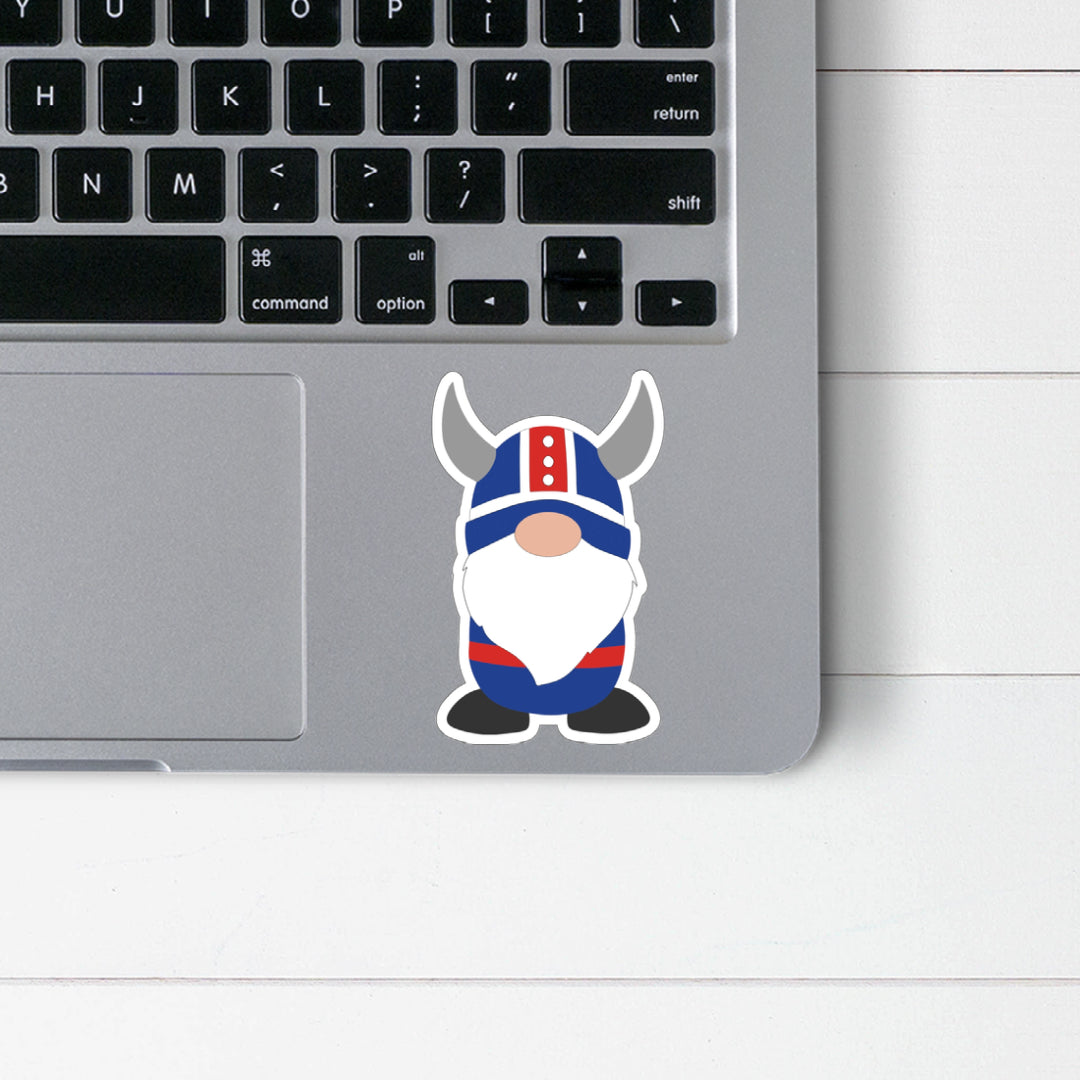 Icelandic Viking Boy Gnome Sticker Scandinavian Design Studio