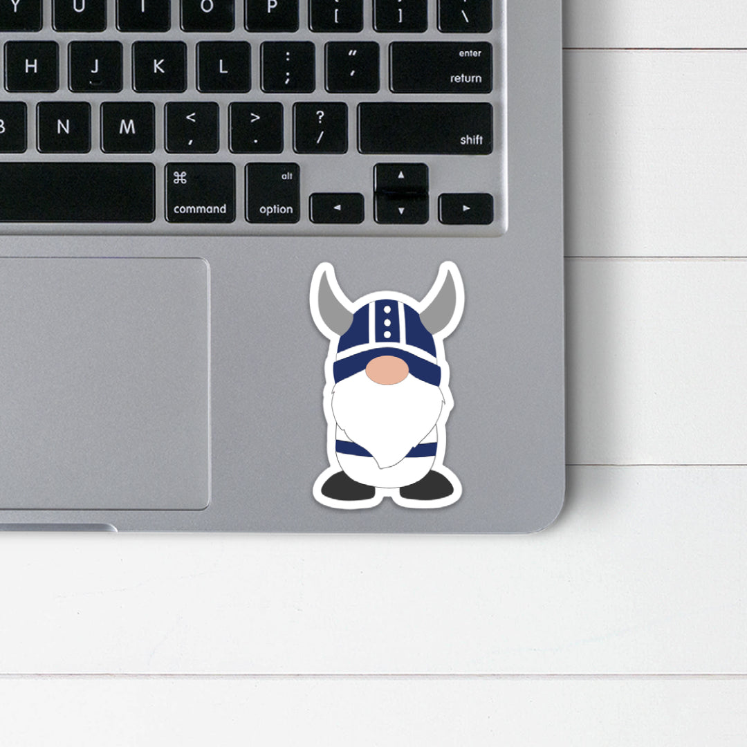Finnish Viking Boy Gnome Sticker Scandinavian Design Studio