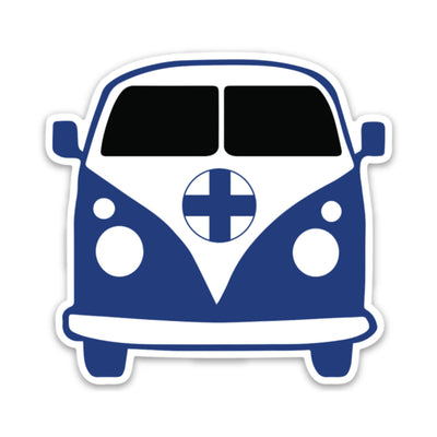 Finnish Camper Van Sticker Scandinavian Design Studio