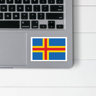 Åland Flag Sticker Scandinavian Design Studio